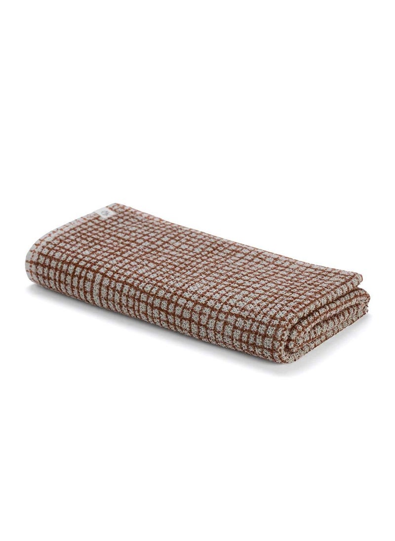 Himeya 100 Cotton Bath Towel 500 GSM UltraSoft Absorbent Perfect for Daily Use Pack of 1 Luxurious Comfort for Your Bathroom Brown