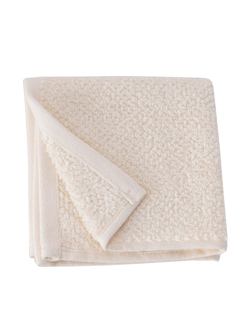 maspar 100 Cotton Windsor Face Towel Set of 4 30 x 30 cm Beige