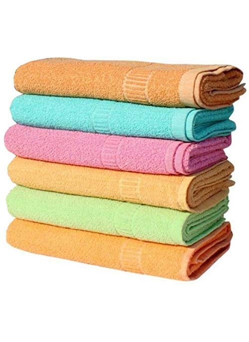 N G PRODUCTS Premium Cotton Hand Towel Set of 06 Pieces 200 GSM