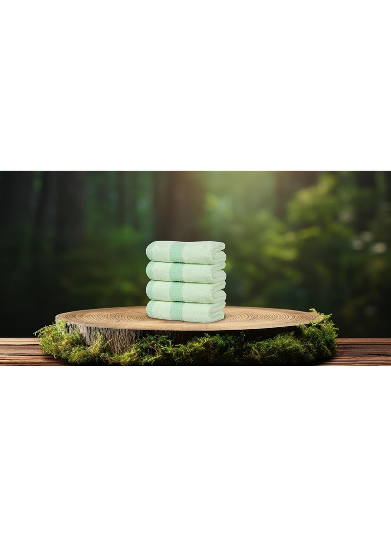 Fash Home100 Bamboo Loops Luxury Hand Towel Set of 4550 GSMSize40X60 cmSuper SoftQuick AbsorbentNatural antibacterial towel ideal Gift Set for new bornssensitive skin teensMenWomenCouples