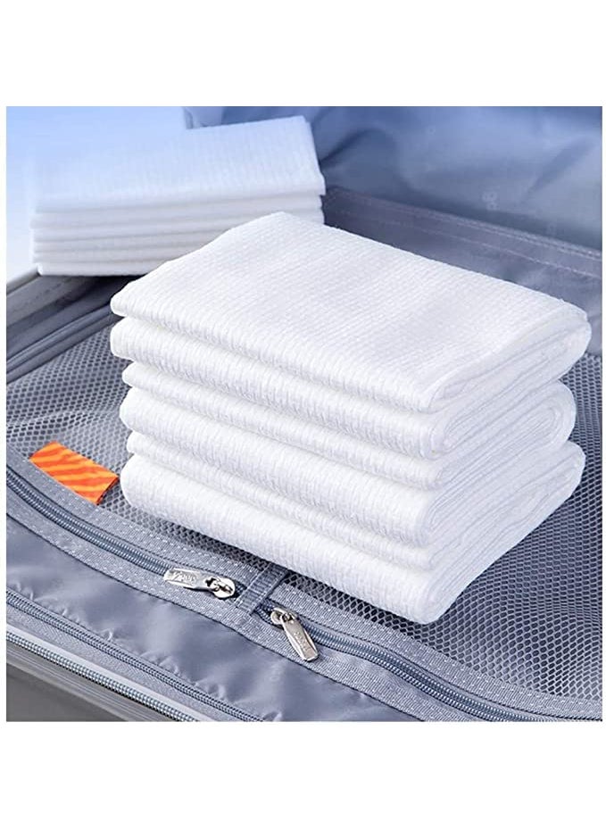 TURION Disposable Non Woven Face and Body Towel 70 GSM 18 X 18 Inch Pack of 50 Pieces