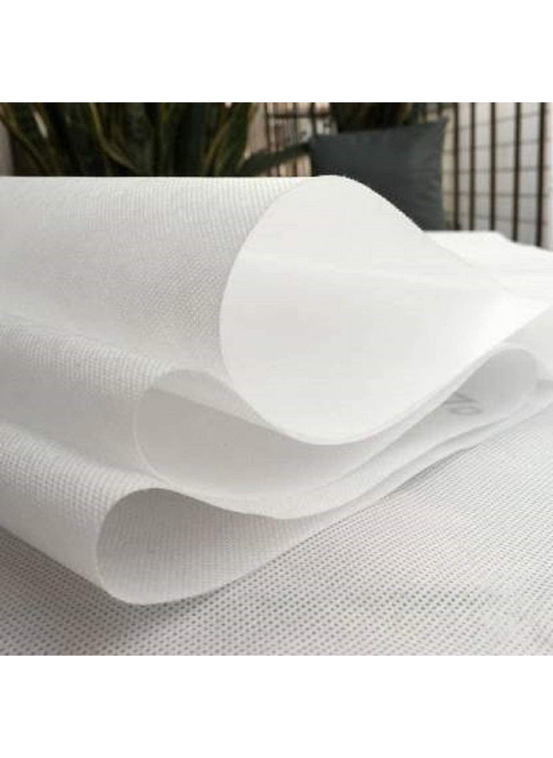 TURION Disposable Non Woven Face and Body Towel 70 GSM 18 X 18 Inch Pack of 50 Pieces