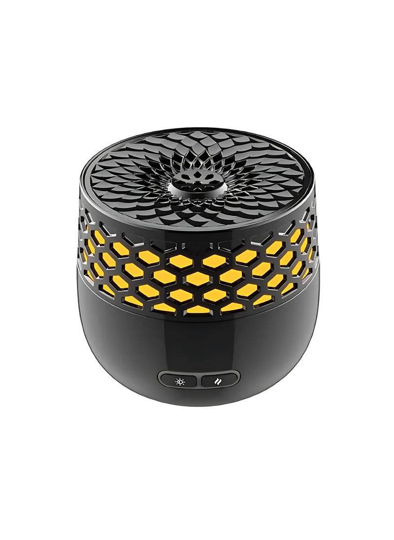 LUX Electric Bakhoor Burner Dakhoon Oud USB Rechargeable - A Remarkable Gift for Home, Car, Office, and Desert Camping