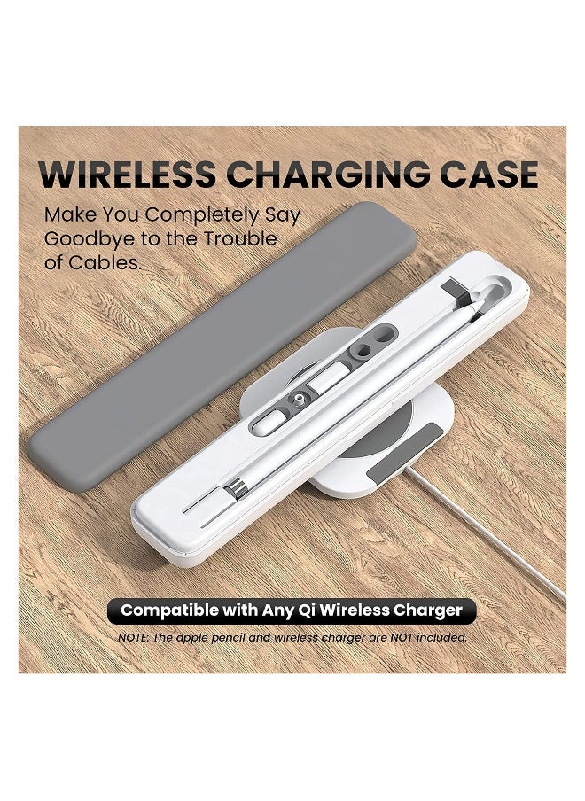 1st Generation Case, SYOSI Wireless Charging Case, Compatible with1st Generation Only, Magnetic Pencil 1st Gen Charging Carrying Storage Box