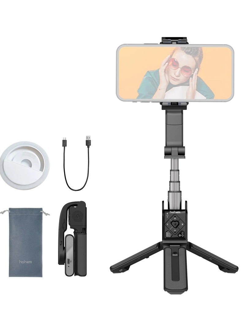 iSteady Q Black 3 in 1 Smartphone Gimbal Stabilizer Selfie Stick Tripod Face Tracking black