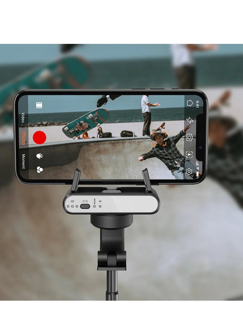 iSteady Q Black 3 in 1 Smartphone Gimbal Stabilizer Selfie Stick Tripod Face Tracking black