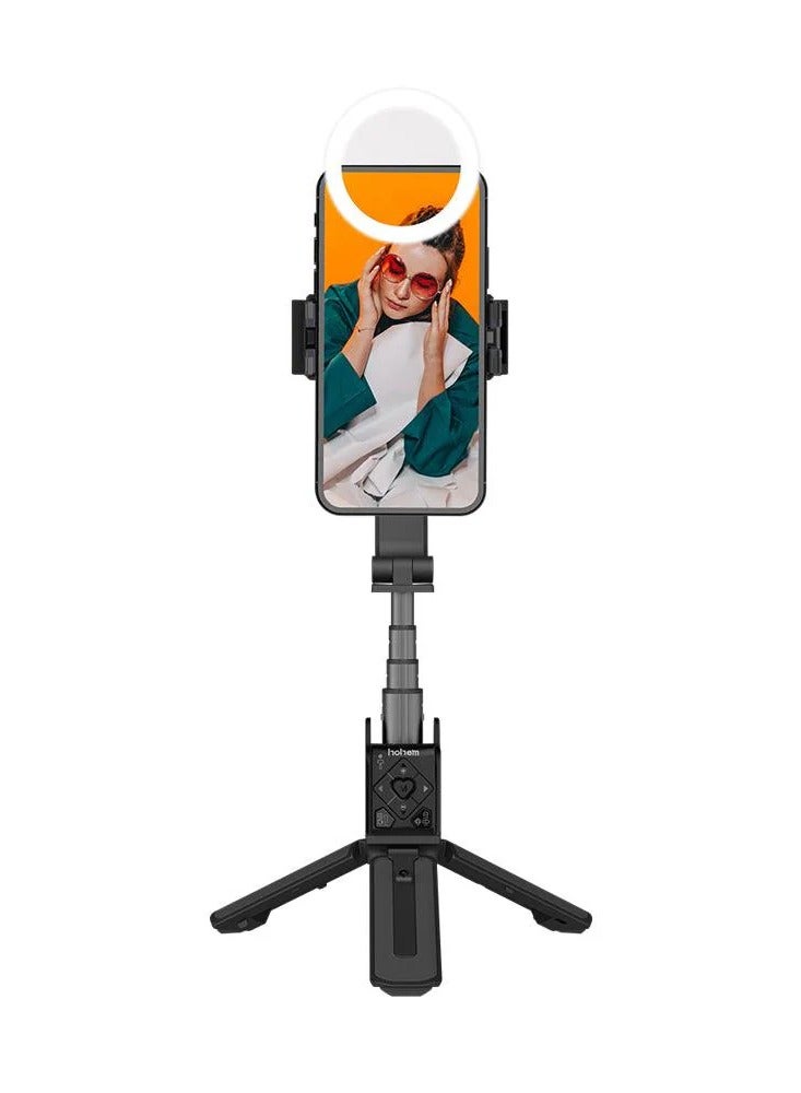 iSteady Q Black 3 in 1 Smartphone Gimbal Stabilizer Selfie Stick Tripod Face Tracking black