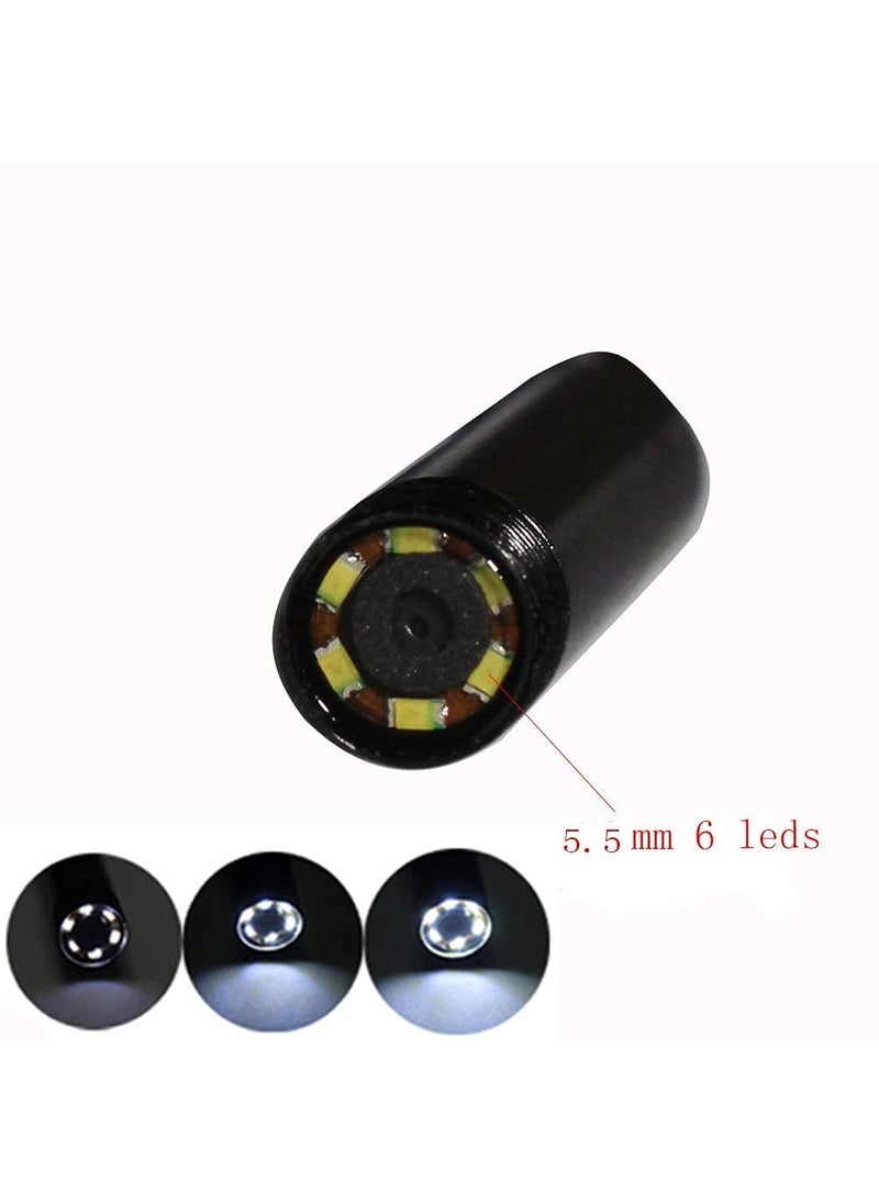 BLUELEX 55mm Waterproof V8 USB Endoscope Inspection Digital Camera with 2m Cable for Android Phone