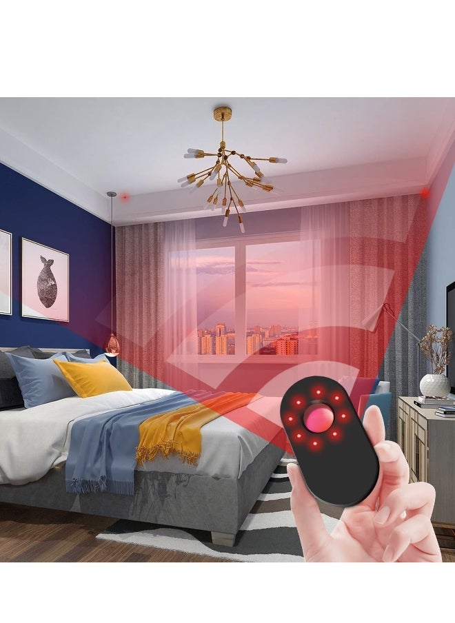 Hidden Camera Detectors, Infrared Detector, Hotel Anti - Camera Anti - Peeping Tool, Camera Detector, Anti - Monitoring Inspection Detector for Hotel Bathroom, Scan Camera
