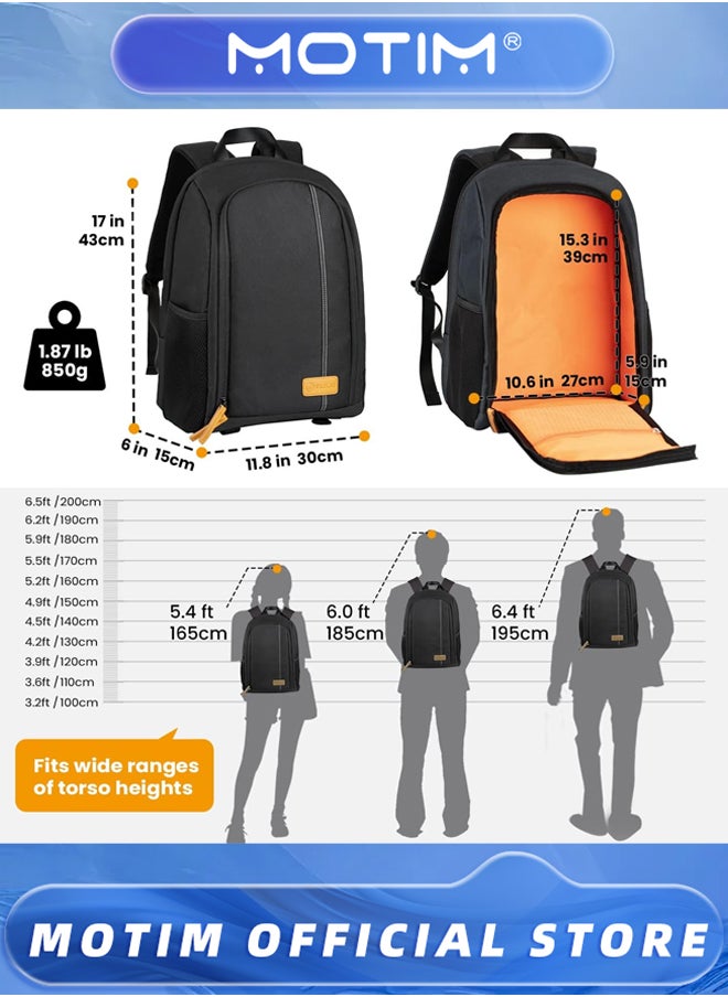 Photography Bag Shoulder Bag Camera Bag Camera Backpack Waterproof Camera Bag Large Capacity Camera Case for Photographer