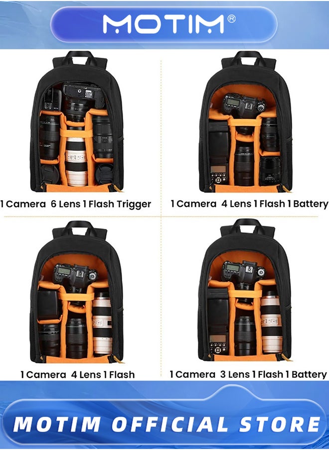 Photography Bag Shoulder Bag Camera Bag Camera Backpack Waterproof Camera Bag Large Capacity Camera Case for Photographer