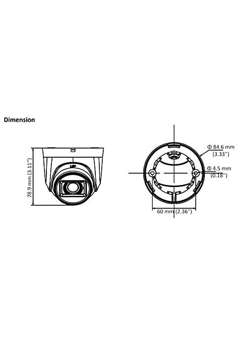 Mecclien Experience Comprehensive Indoor Surveillance with 5MP Dome CCTV Camera Builtin Audio Mic Crisp 1080P Resolution and Dependable Wired Connection