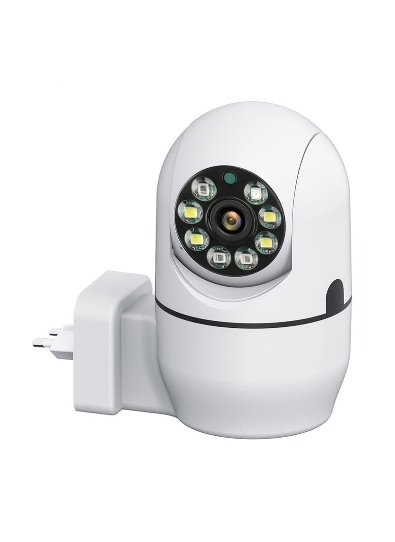 MECCLIEN WiFi Outdoor Wireless Plug in Bulb Camera Full HD 1080P IP Camera Home Surveillance CCTV Cameras with Motion Detection AlarmNight VisionRemote Viewing