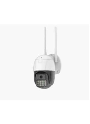 NETWORK TEN 3MP WiFi Mini PanTilt ATC Camera 2304 x 1296 Resolution 255 Horizontal 90 Vertical Rotation IP66 Waterproof Alexa Support