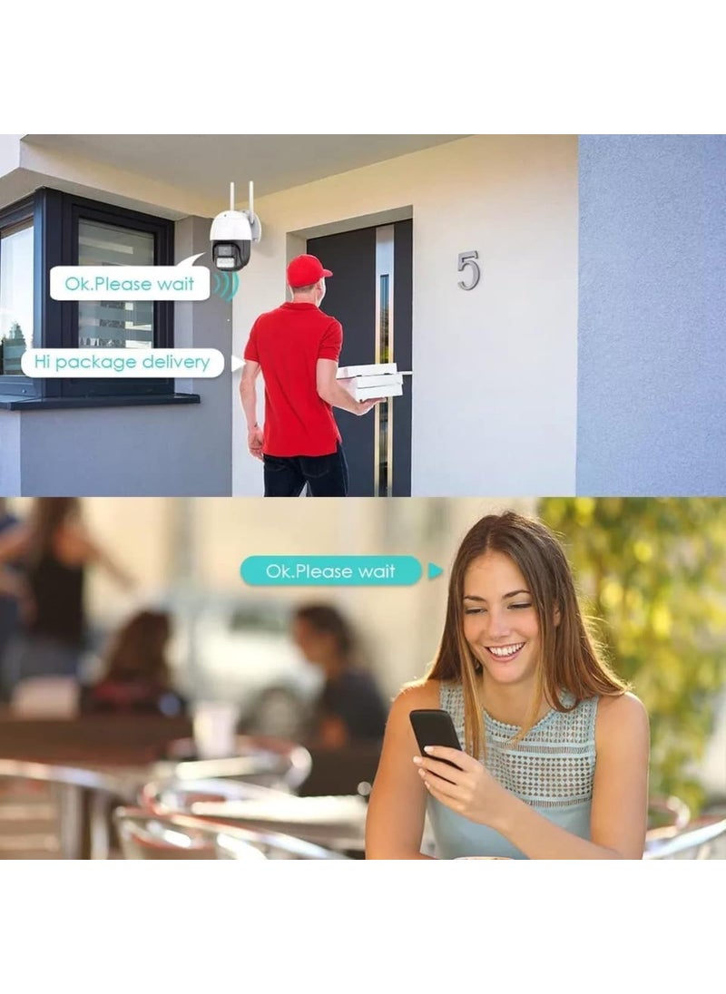 NETWORK TEN 3MP 4G Mini PanTilt ATC Camera