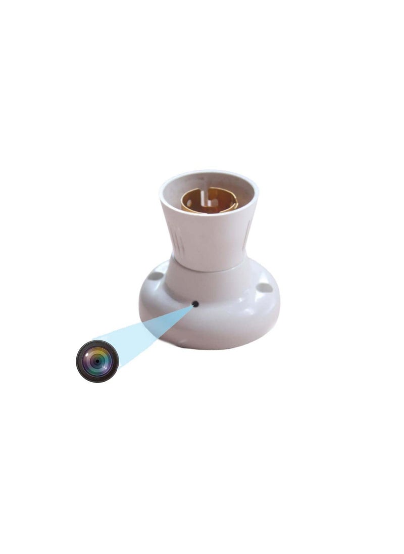 IYZA HD WiFi 1080P CCTV Bulb Holder Camera HD Wireless Video Recorder Camera Watch Live 24 Hours