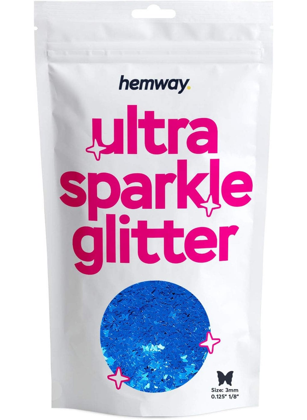 Hemway Ultra Sparkle Glitter - 1/8