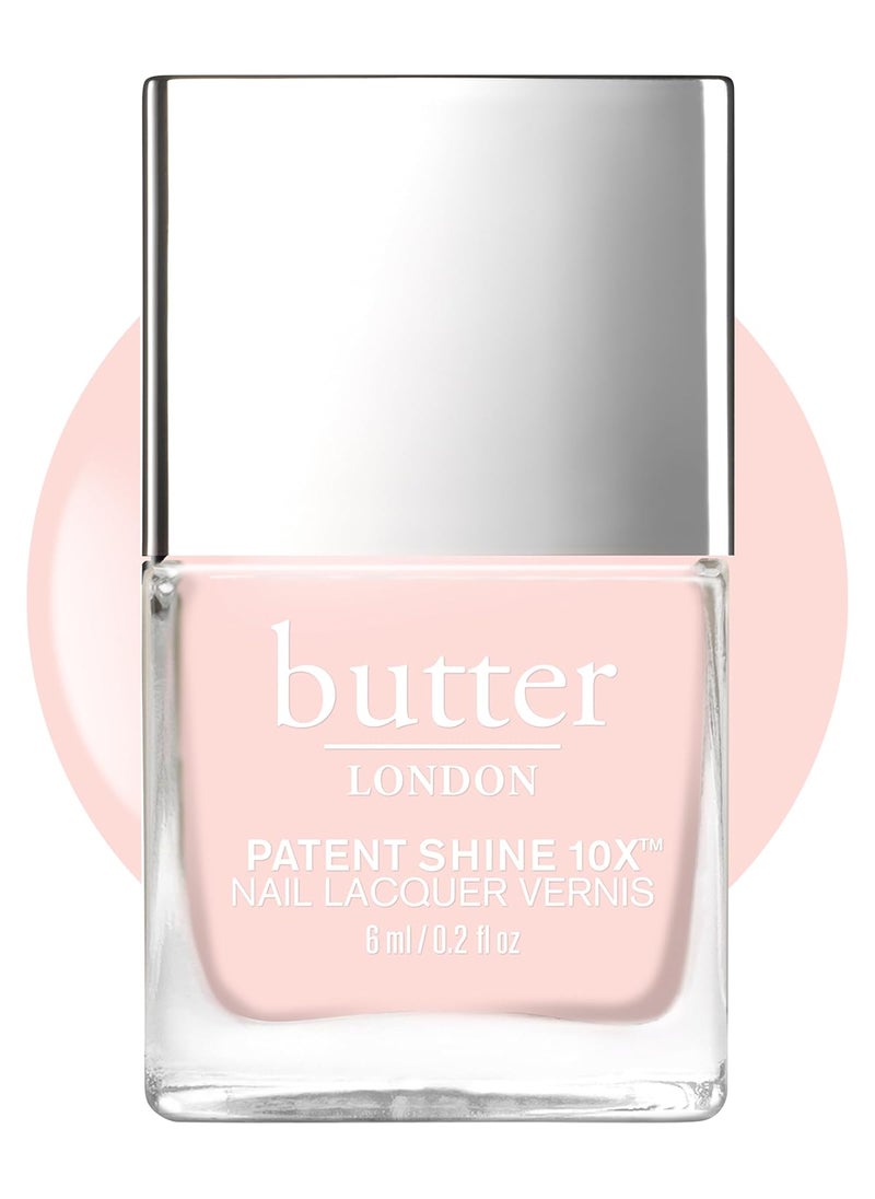 butter LONDON Patent Shine 10X Nail Lacquer Polish - Gel-Like Finish & Chip-Resistant Nail Lacquer Helps Protects & Strengthens Nails - Vegan & Cruelty-Free