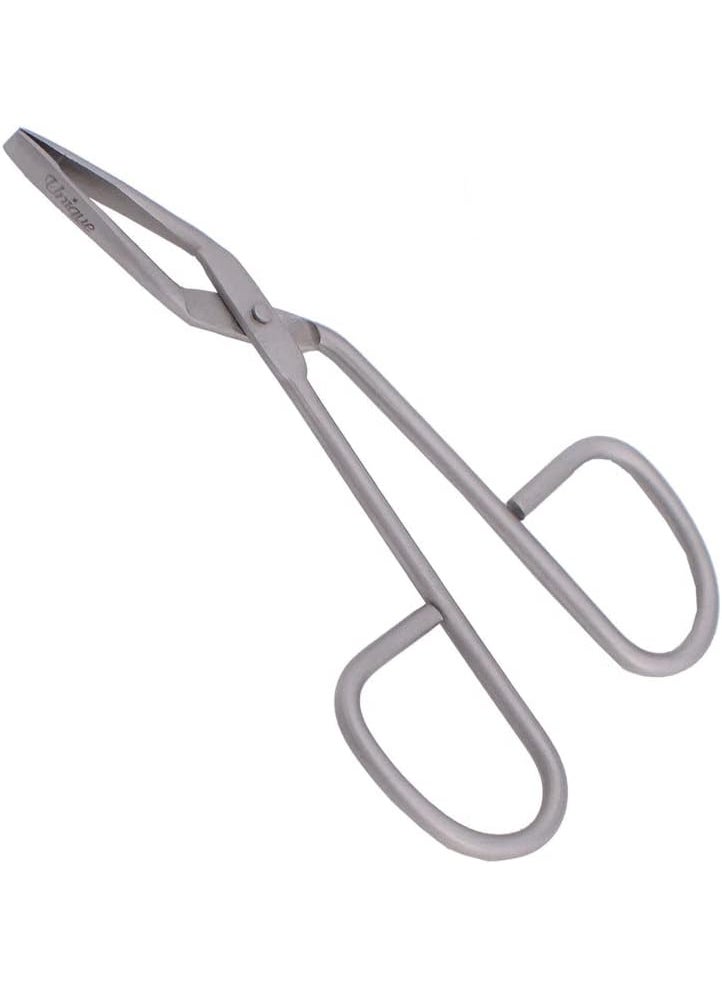 Tweezers  Eyebrow Scissor Handle Tweezer  Straight Tip German Stainless Steel Hair Removal Facial  By The Unique Edge