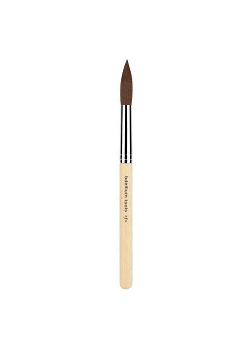 Bdellium Tools Professional Makeup Brush - Special FX Series 186 Large Water Color - With Soft Synthetic Fibers, For Applying Soft Washes of Color (Bamboo, 1pc)