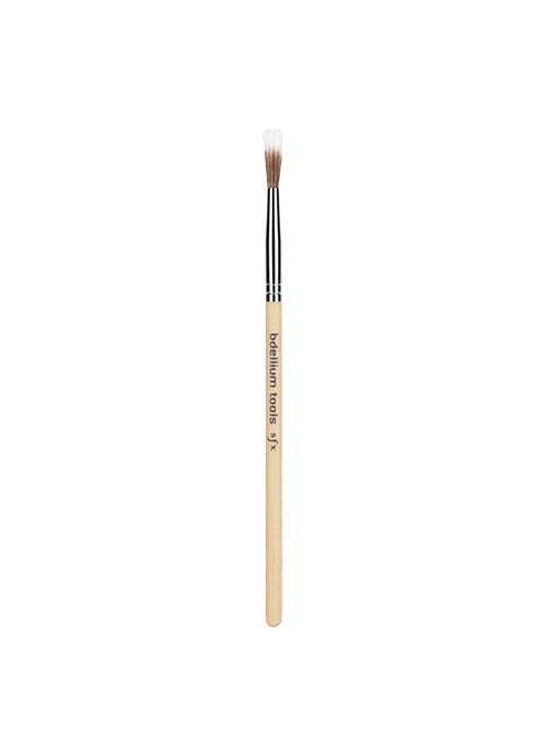 Bdellium Tools Professional Makeup Brush - Special FX Series 190 Mini Stippling - With Soft Synthetic Fibers, For Detailing Effects (Bamboo, 1pc)