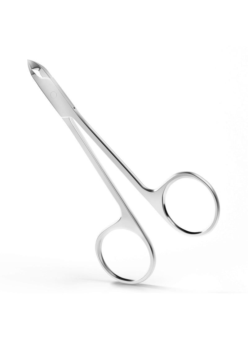 4 cuticle scissors for nails cuticle trimmer cuticle nippers professional cuticle clippers professional cuticle scissors extra fine curved cuticle cutter  cuticle remover for nails