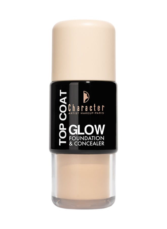 Top Coat Glow Foundation And Concealer