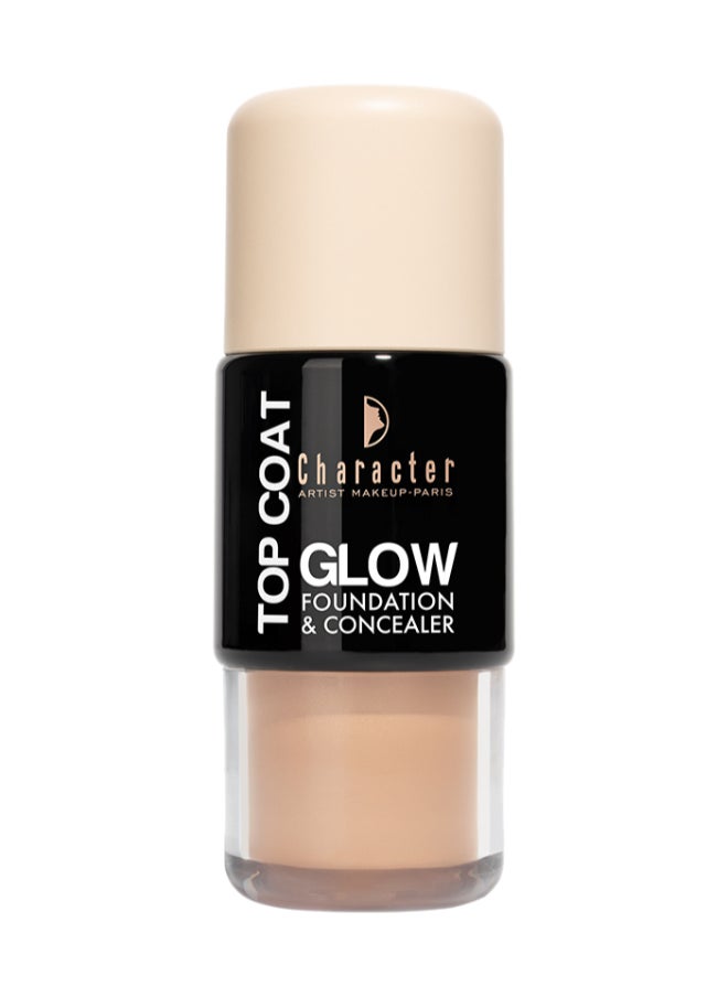 Top Coat Glow Foundation And Concealer