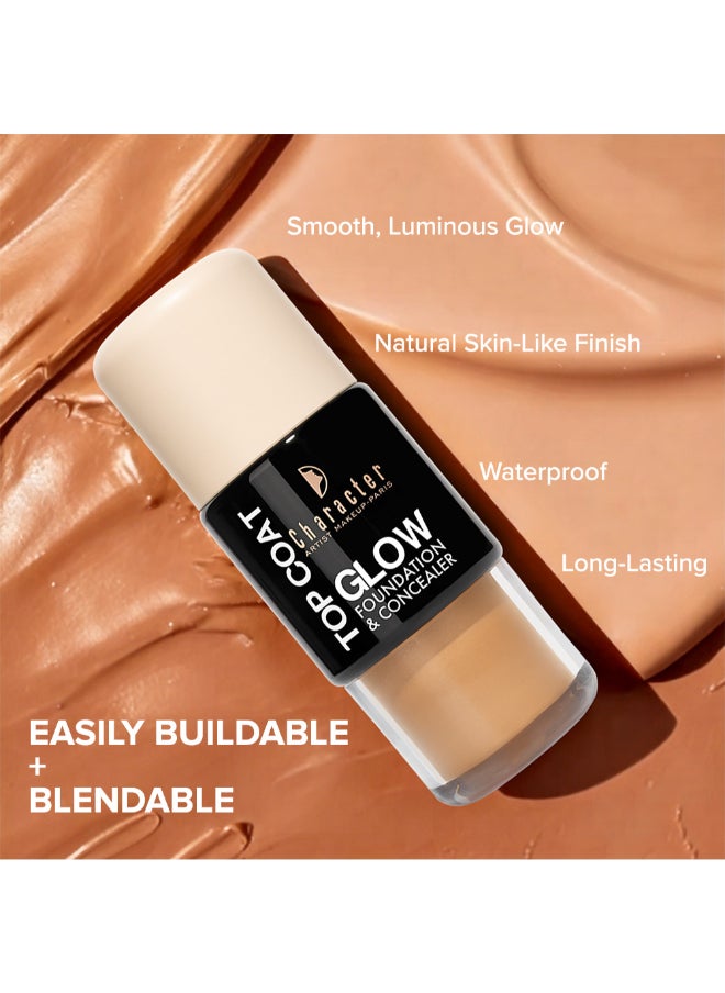 Top Coat Glow Foundation And Concealer