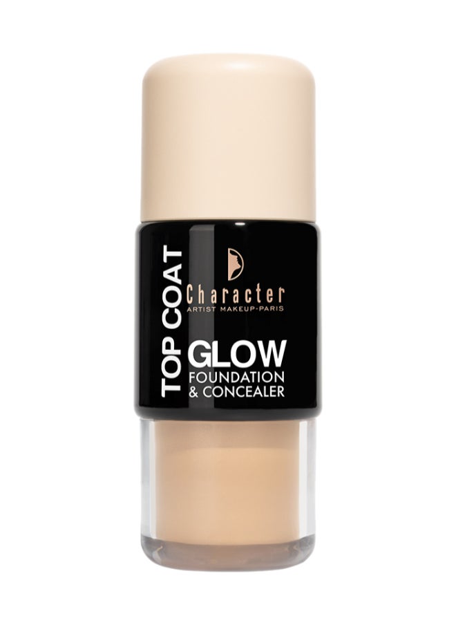 Top Coat Glow Foundation And Concealer