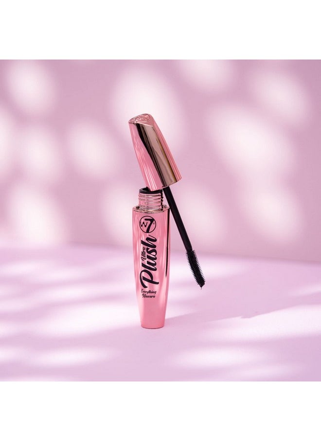 | Ultra Plush Mascara | Long-Lasting, Smudge-Proof And Water-Resistant Formula | Black Mascara With Curved Shaped Brush For Definition And Length | Cruelty Free Eye Makeup For Women