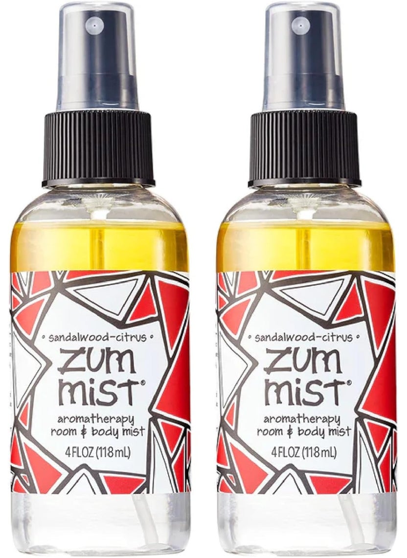 Indigo Wild Zum Mist Room and Body Spray - Sandalwood-Citrus - 4 fl oz (Pack of 2)