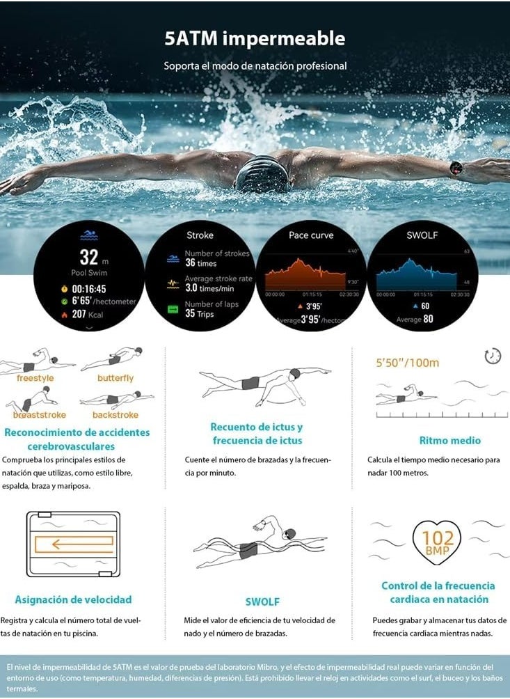 Mibro Lite 3 Pro Smart watch -golden
