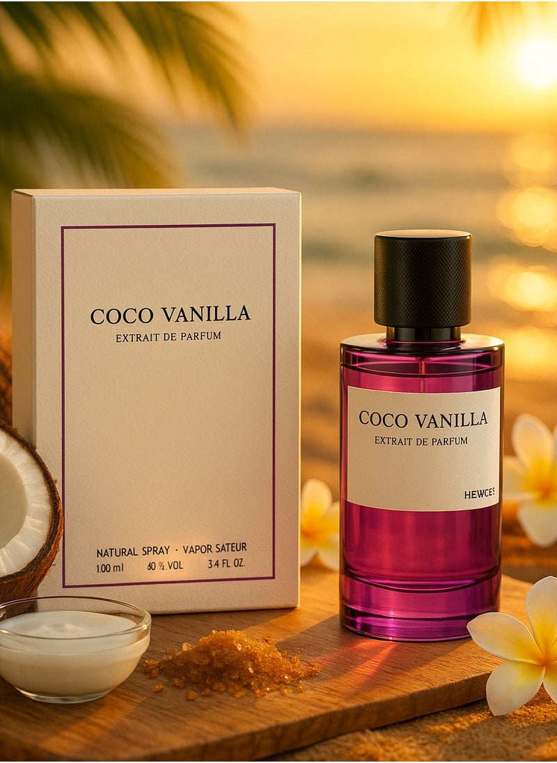 Coco Vanilla Extrait de Parfum 100ml | Vanilla Perfume for Women | Sweet & Long Lasting Perfume for Women