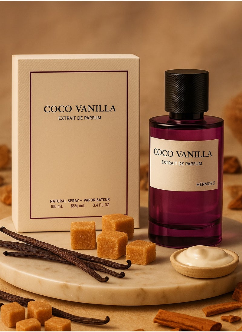 Coco Vanilla Extrait de Parfum 100ml | Vanilla Perfume for Women | Sweet & Long Lasting Perfume for Women