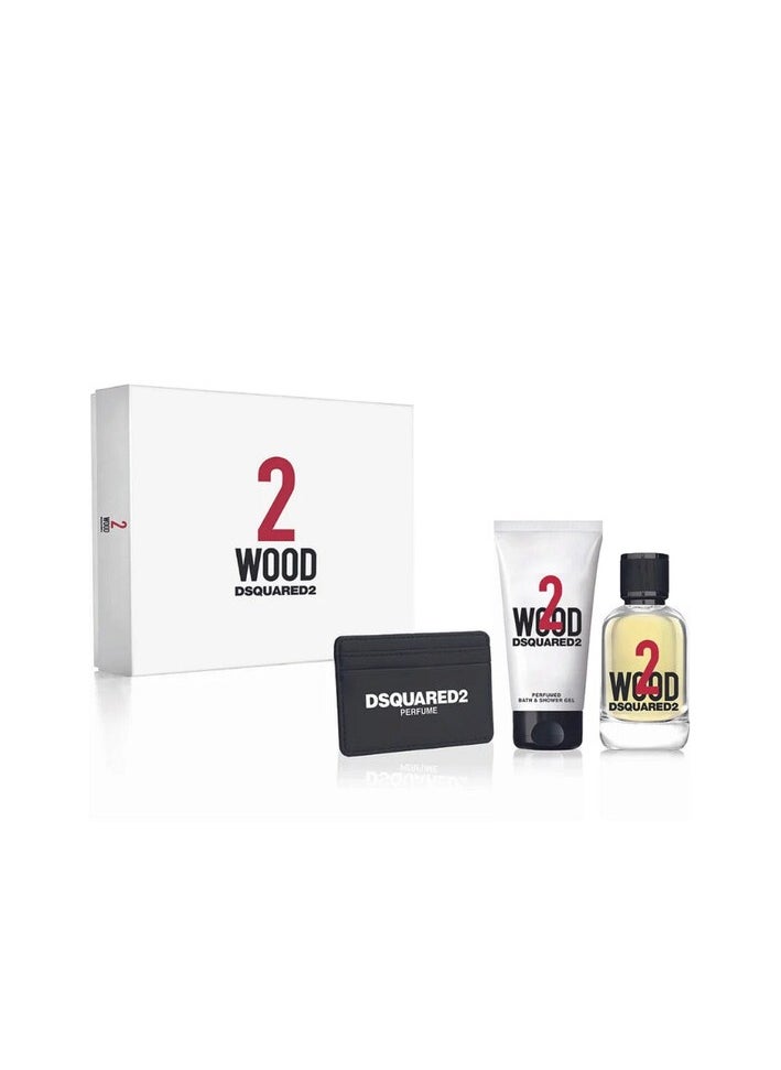 Unisex 2 Wood Gift Set Fragrances