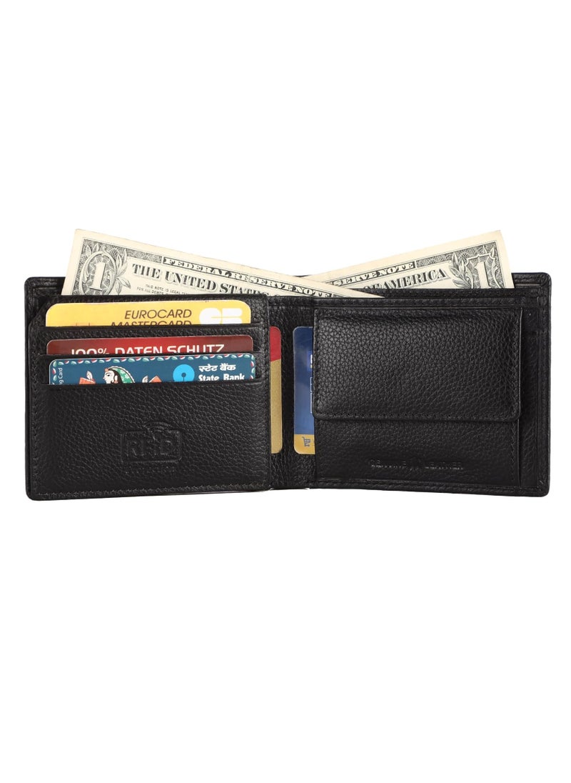 Gift Combo - Genuine Leather Wallets for Men and Women, Stylish Couples Gift Set with Multiple Card Slots, Zipper Pockets - Ramadan, Eid, Anniversary and Wedding Gift | 21PH
