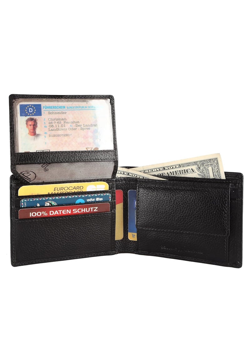 Gift Combo - Genuine Leather Wallets for Men and Women, Stylish Couples Gift Set with Multiple Card Slots, Zipper Pockets - Ramadan, Eid, Anniversary and Wedding Gift | 21PH