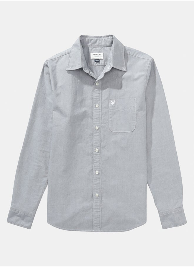 AE Slim Fit Everyday Oxford Button-Up Shirt