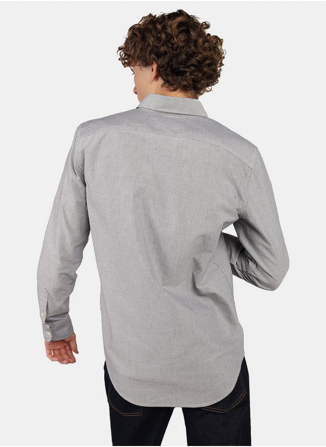 AE Slim Fit Everyday Oxford Button-Up Shirt
