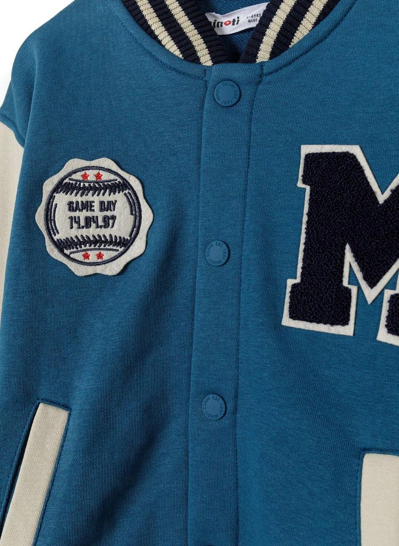 Tween Cotton Baseball Jacket