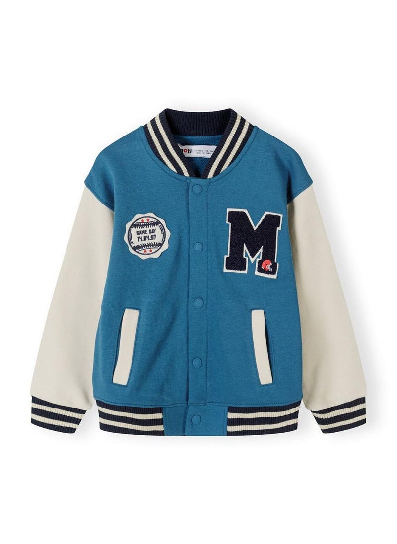 Tween Cotton Baseball Jacket
