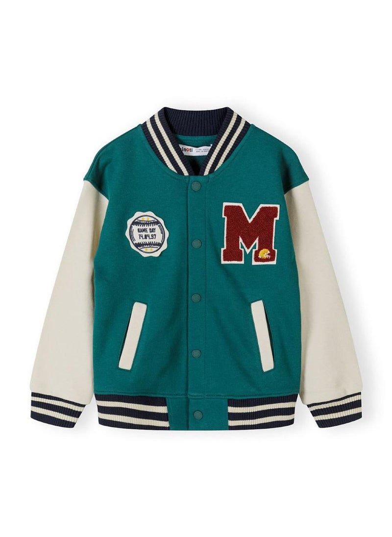Tween Cotton Baseball Jacket