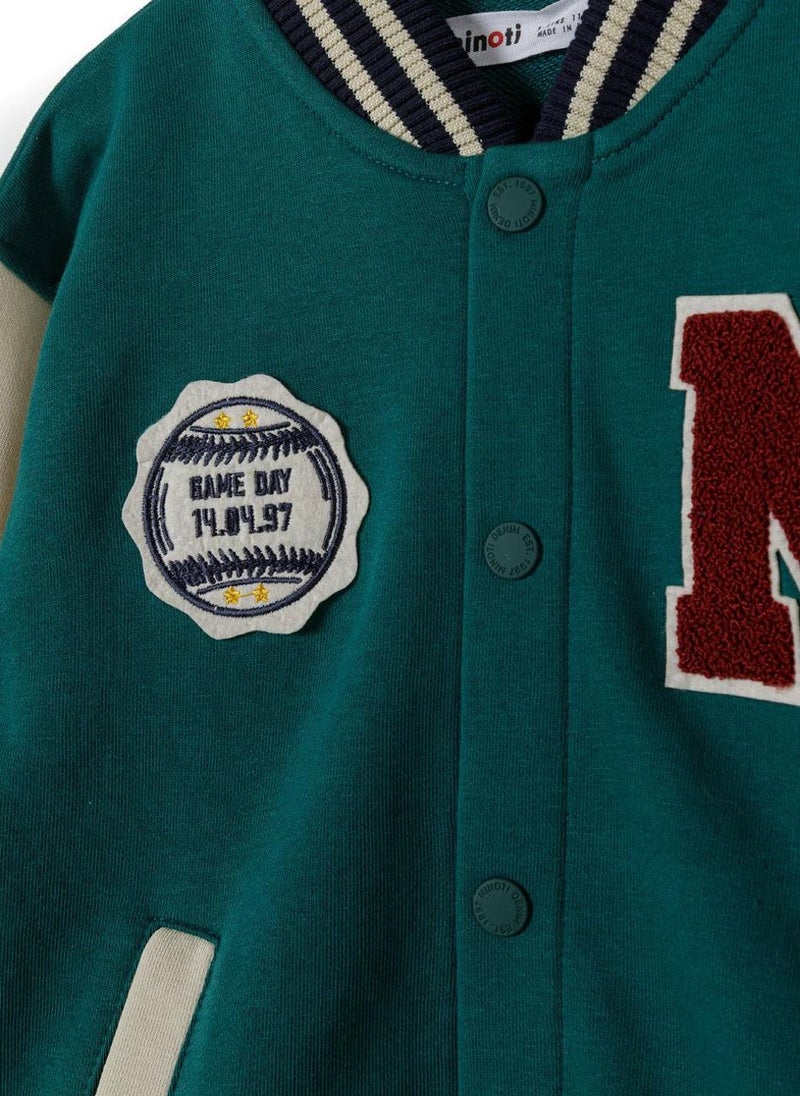Tween Cotton Baseball Jacket