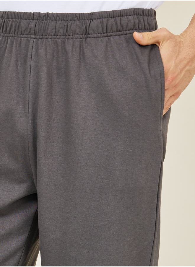Solid French Terry Relaxed Fit Joggers