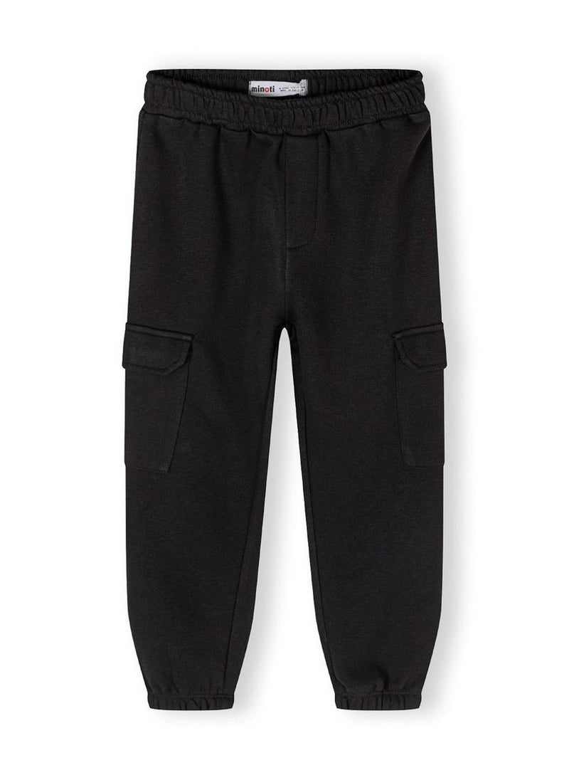 Kids Girls Cotton Cargo Joggers