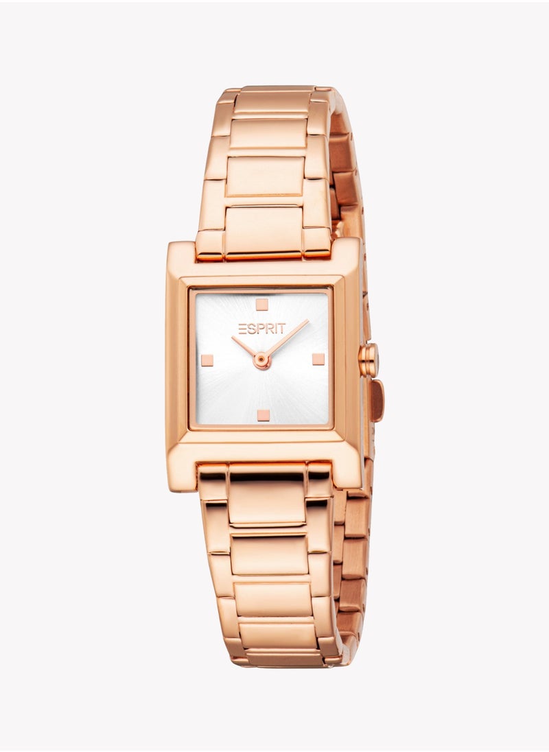 ESPRIT Women's Rose Gold Watch, Stainless Steel | ES1L474M0045