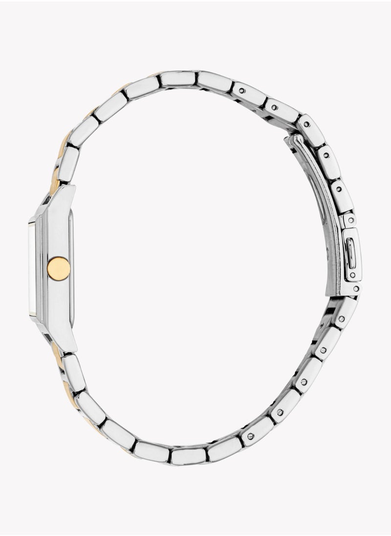 ESPRIT Women's Silver & Gold Watch | Model ES1L474M0055