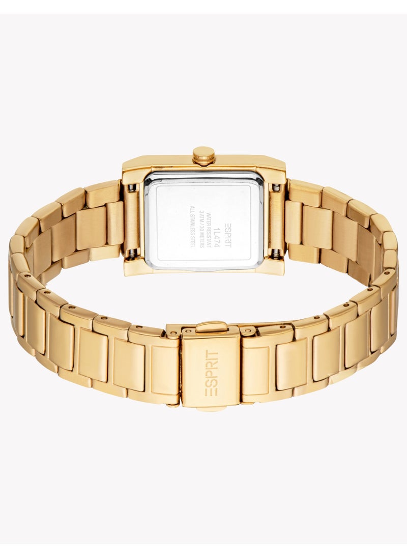 ESPRIT Women's Gold Stainless Steel Watch | ES1L474M0025