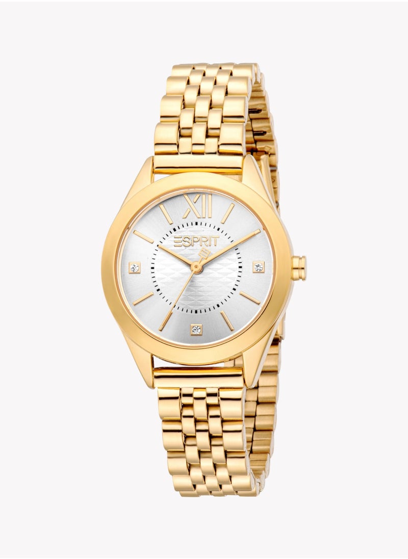 ESPRIT Women's Gold Stainless Watch | ES1L434M1025